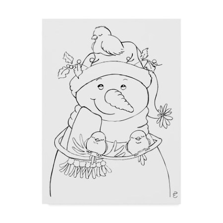 Trademark Fine Art Valarie Wade 'Friends Gather' Canvas Art, 35x47 ALI33571-C3547GG